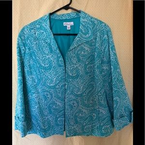 Beautiful for spring ! NEVER WORN Kim Rogers blazer